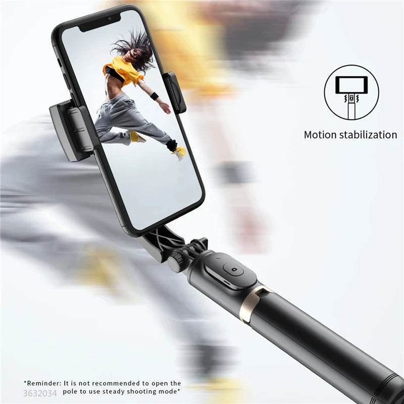 NEW!!!! HOT SALE!!!! Mobile Phones Video Stabilizer with Bluetooth Selfie Stick Gimbal Stabilizer Smartphone Live Streaming Vertical Shooting Mobile Cell Phones Electronics Accessories Supplies Tools