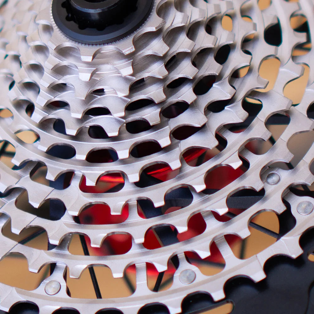 NEW Arrivals Ultimate MTB 12 Speed Lightweight 376g Cassette 10-50T MS ULT Micro K7 Spline 12speed For M6100 M7100 M8100 Mountain Bike Shift Chain Bicycle Accessories Sports Supplies