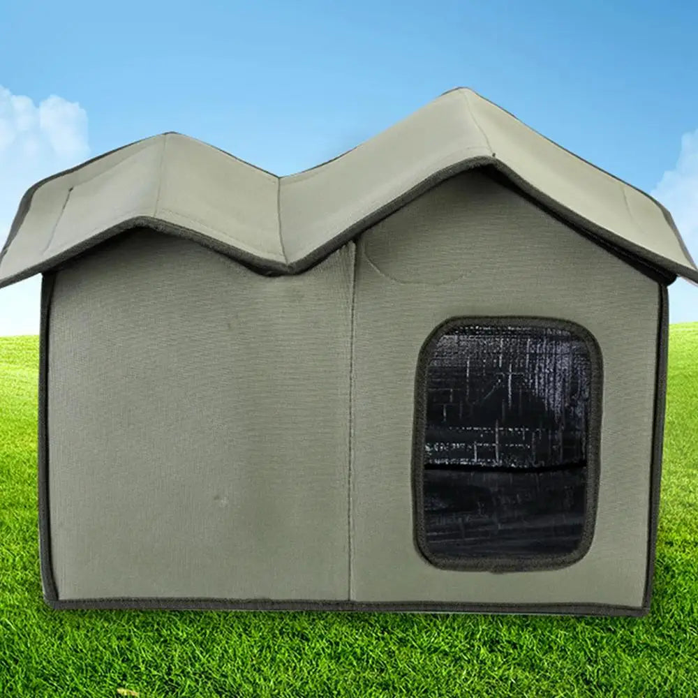 NEW Arrivals Outdoor Indoor Cat House Waterproof Winter Warm Pet Cat Cave Sleeping Beds Tent Home Foldable and Washable for Small Dog Puppy Supplies