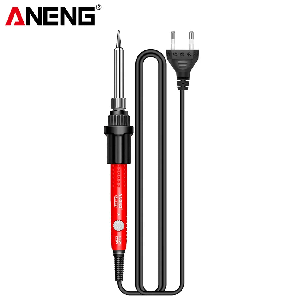 NEW Arrivals Electric Soldering Iron SL105 Digital Display Adjustable Temperature SL104 Adjustment Knob Portable Kit Weld Solder Repair