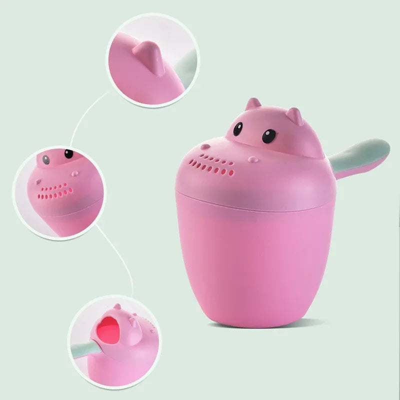 NEW Arrivals Baby Shampoo Durable Kids Shampoo Rinse Rainfall Cup Bath Shower Washing Head Children Bathing Baby Shower Spoons