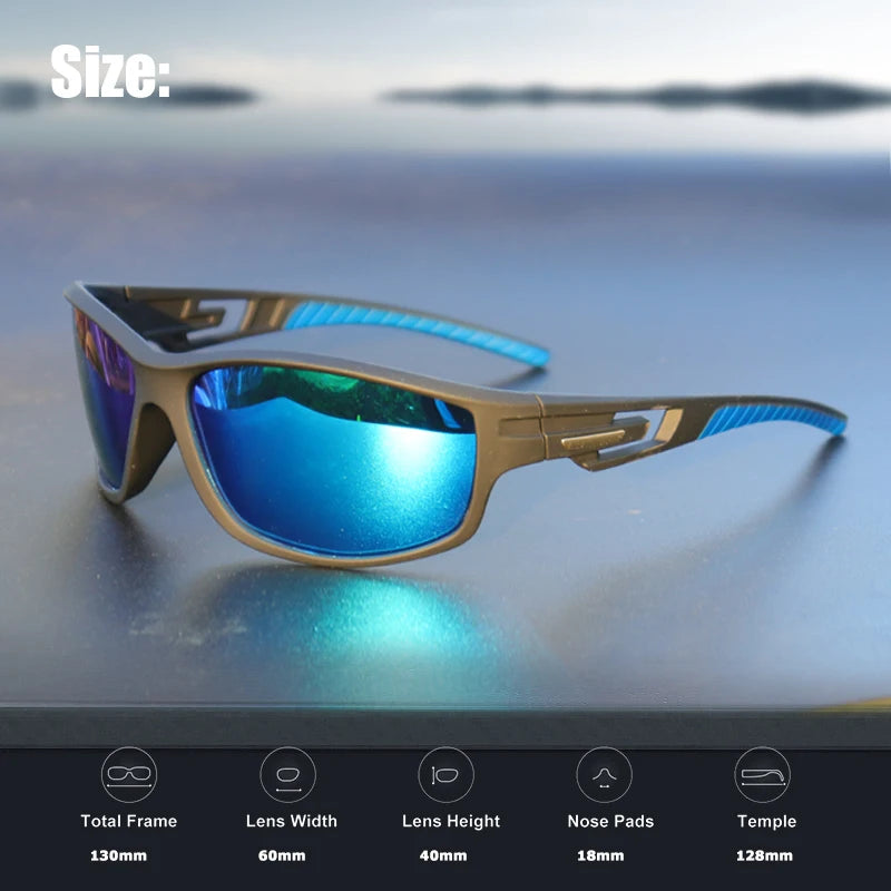 NEW Arrivals 3PCS Set Polarized Sports Sunglasses for Women Men - Matte Frame, HD Lens for Hiking Fishing Racing & Casual Wear Outdoor Cycling Eyewear