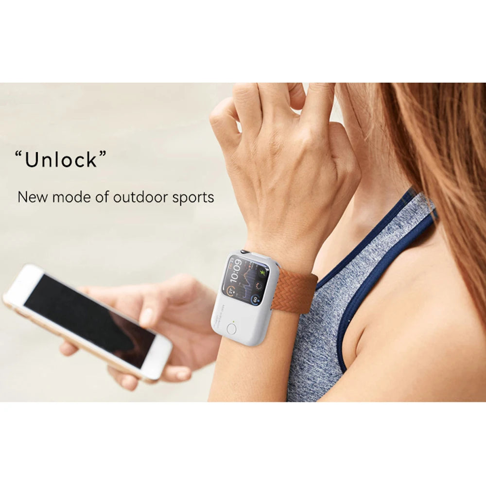 1200mAh Power Bank For Apple Watch Wireless Charger For Apple Watch Ultra 2 49mm Power Bank Magnetic Portable Move Charging