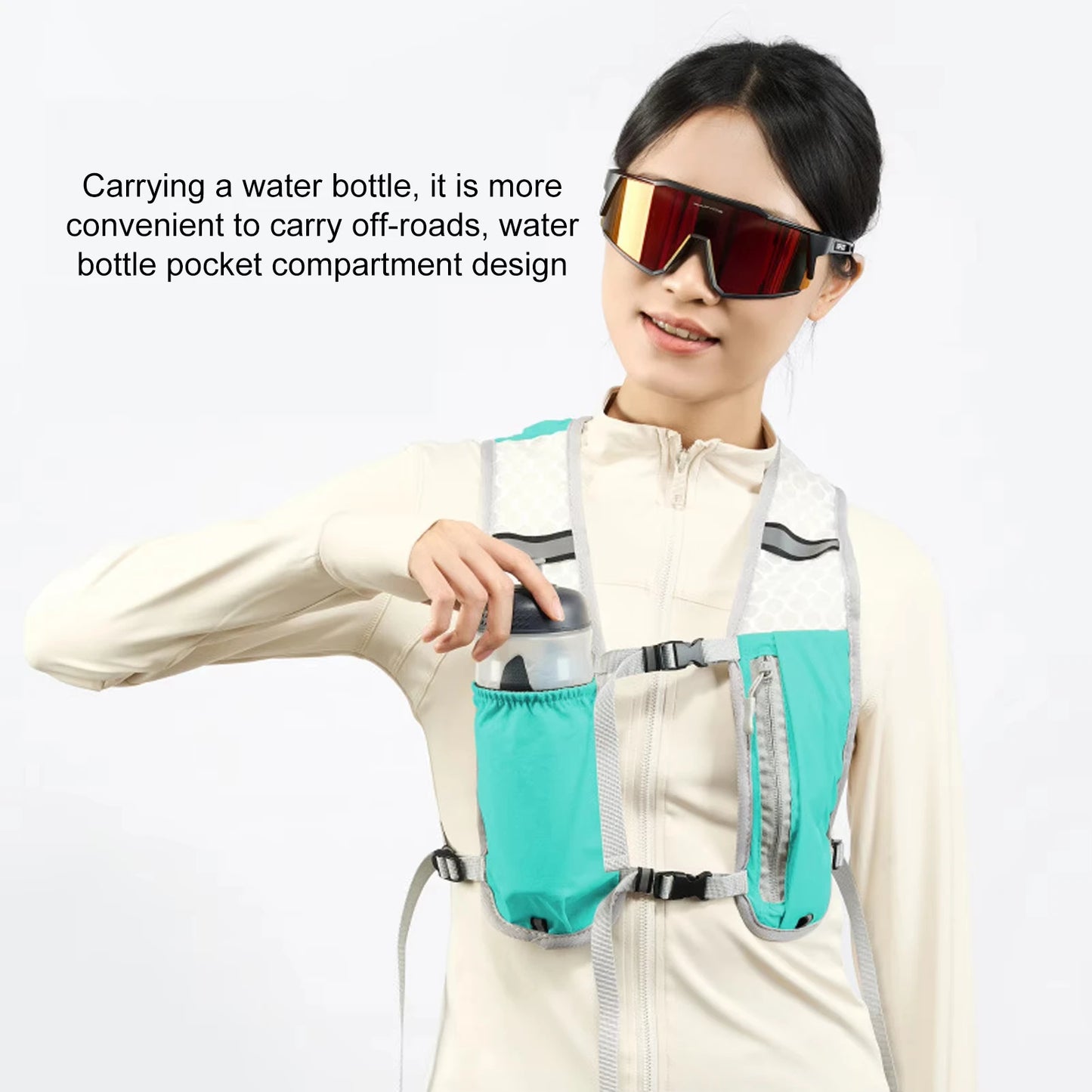 NEW 5 Colors Cycling Running Hydrating Vest Ultralight Breathable Hydrating Backpack Bicycle Water Bag Outdoor Hiking Marathon Sports Vest