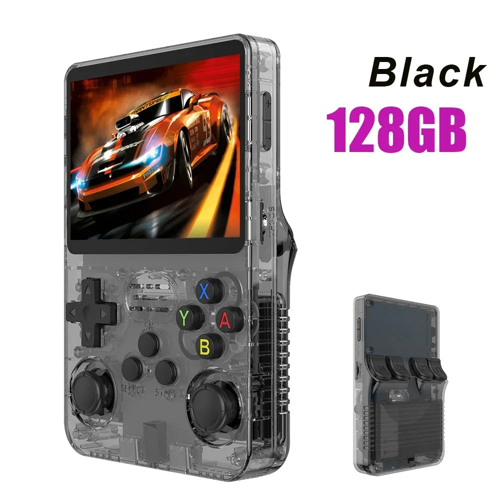 Open Source R36S 15.000 Games Retro Handheld Video Game Console Linux System 3.5 Inch IPS Screen Portable Pocket Video Player 64GB 128G Games Electronics Accessories Supplies Video Games Devices Products