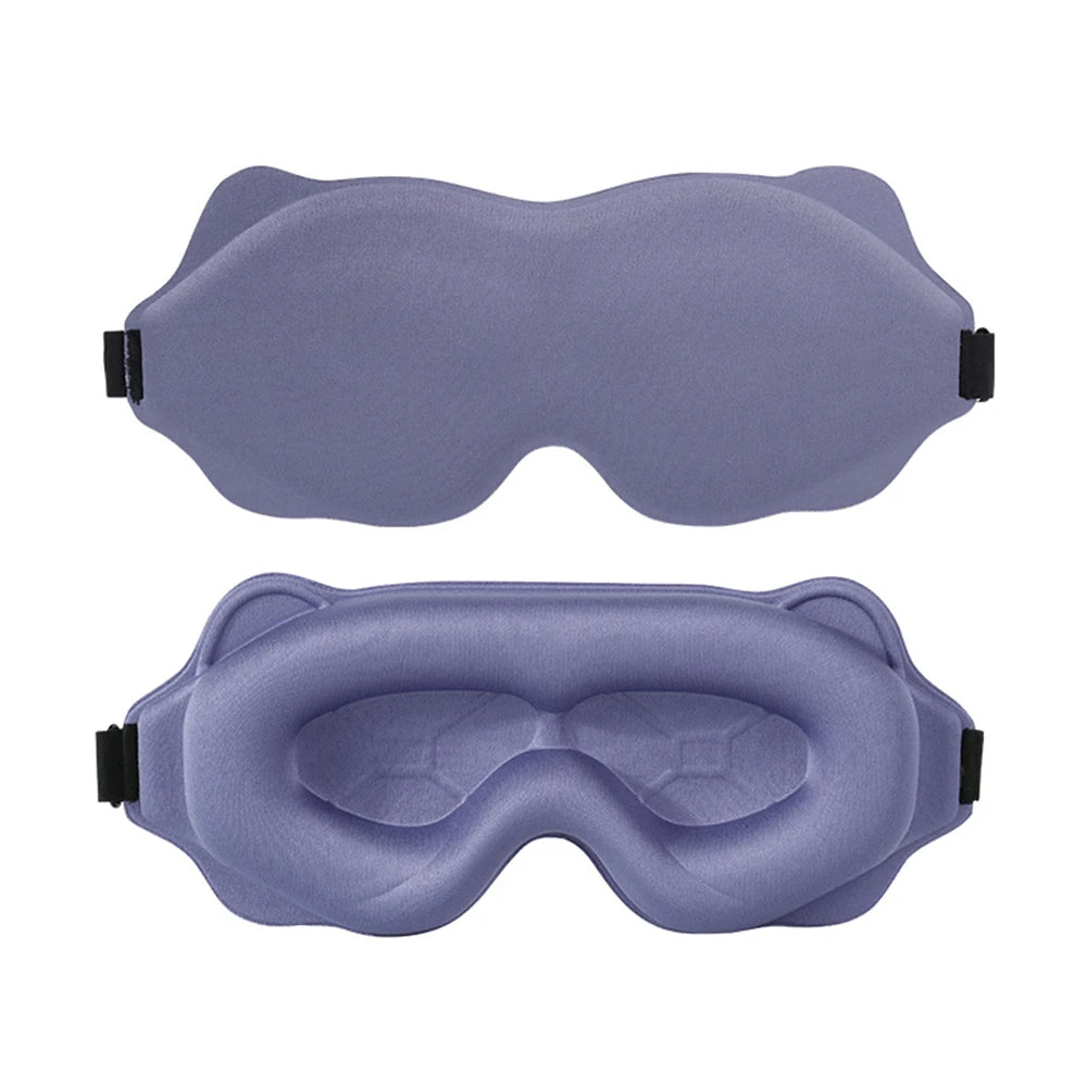 NEW 3D Sleep Mask 5 Colors for Eyes Soft Sleeping Eye Mask Travel Airplane Hotels Eyeshade Night Breathable Sleeping Aid Mask Eye Shade