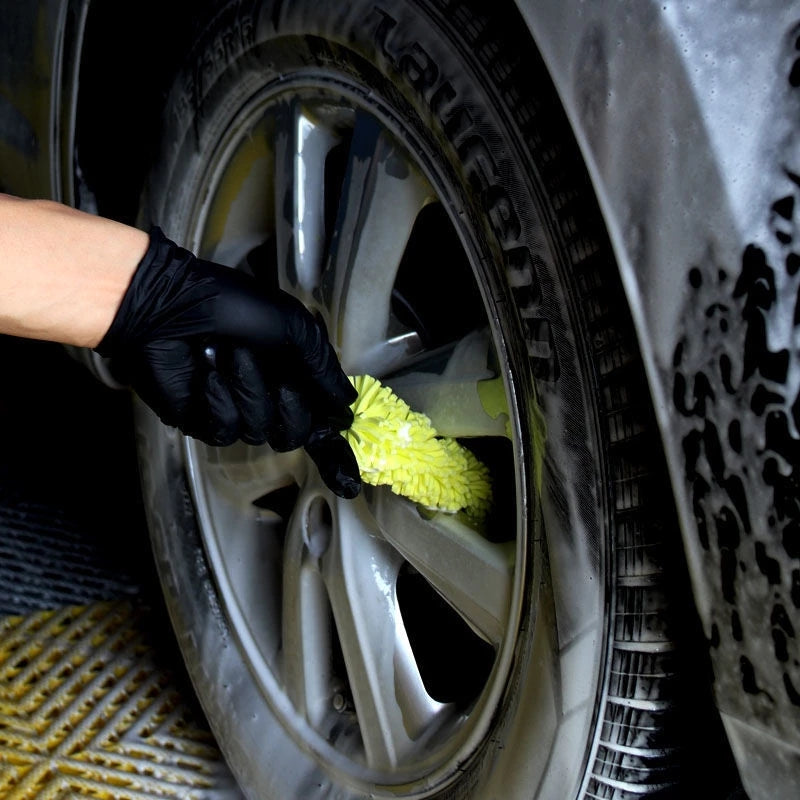 NEW Arrivals Top Quality Effortlessly Clean Your Car Wheels 28Cm Brush with this Tire Rim Cleaning Tool Car Cleaning Supplies