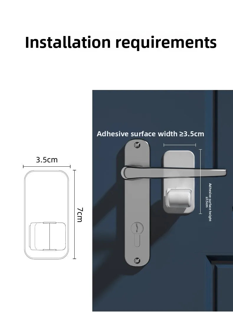 NEW Hot-Selling Household Children's General ABS Protective Device Anti-Opening Handle Locker 90 Degrees 180 Degrees Adjustable Lock Children Babies Safety Accessories Home Security Supplies