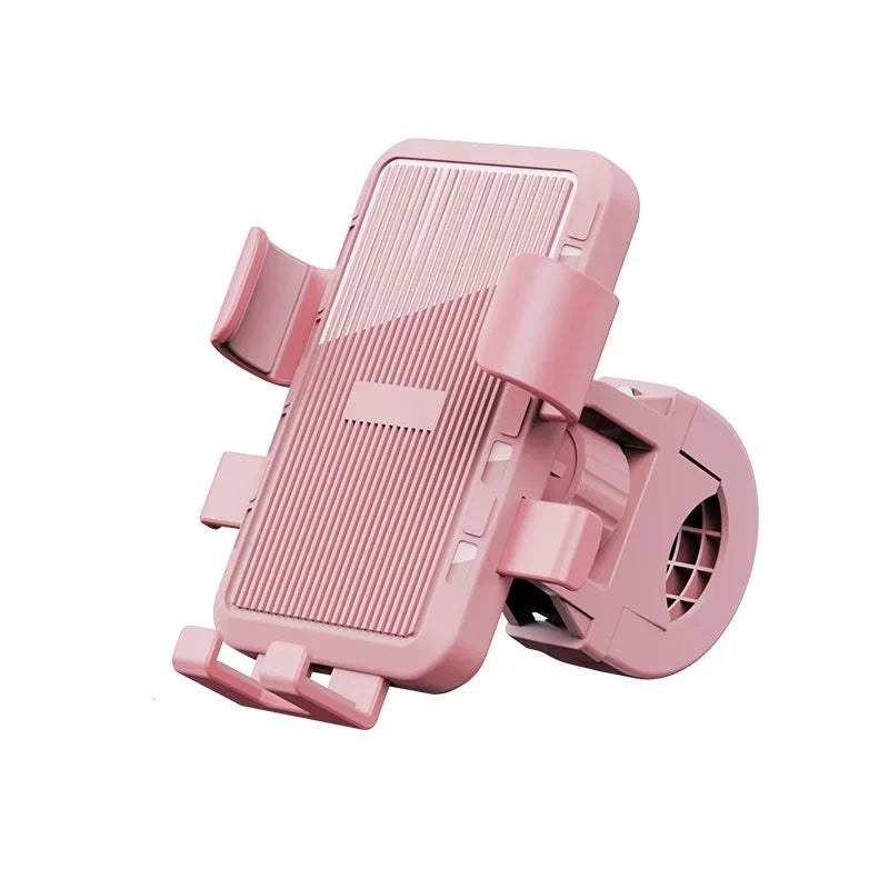 NEW Arrivals Blue/Pink/Black Color Bicycle Motorcycle Mobile Phone Holder with Umbrella for Electric Vehicle Scooter Cycling Mountain Phone Stand Handlebar Mount Bikes Accessories