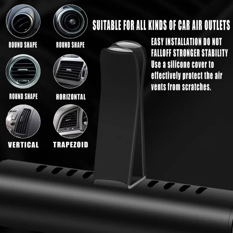 NEW Arrivals 8PCS/Set Car Air Vent Perfume Car Air Freshener Flavoring Smell Aroma Car Perfumes Natural Essential Oil Air Freshener Parfum Auto Interior Accessories