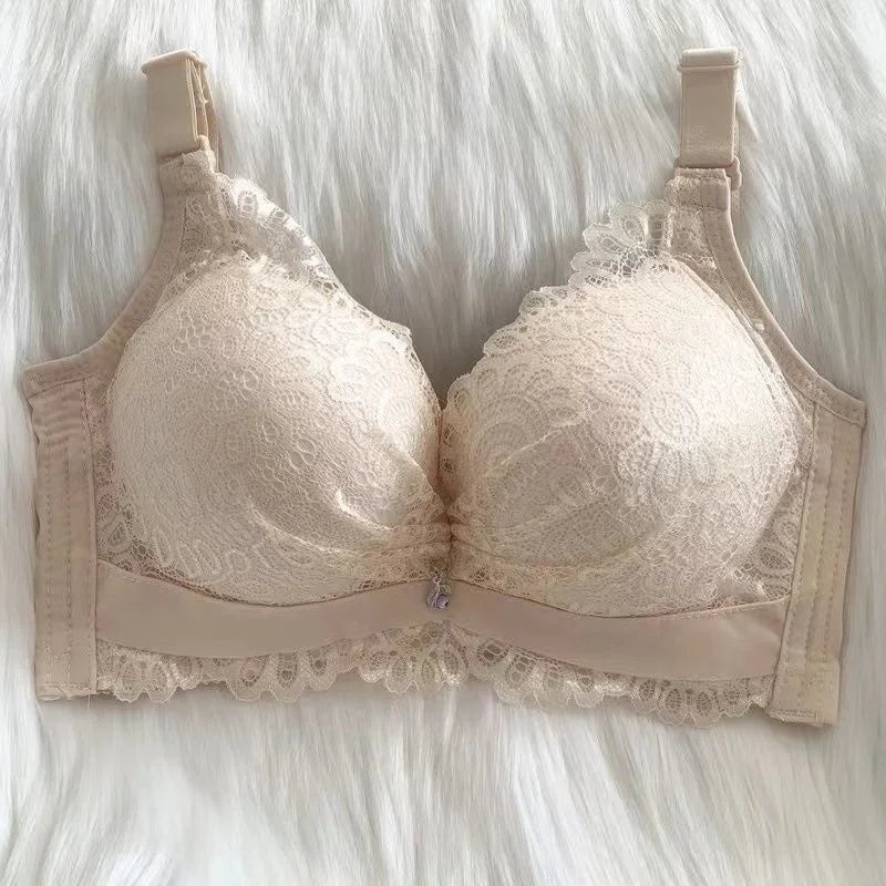 NEW Arrivals 5 Colors Plus Size Thickened Extra-Thick 28CM Small Breasts Flat Breasts Special Gathered Women Bra Non-Wired Ultra-Thick Bra Breasts Sexy Female Underwear Supplies
