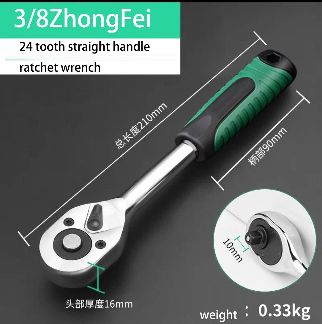 NEW Arrivals Hand Tools, Key Set Wrench, Ratchet Wrench Set 1/4 3/8 1/2 Auto Repair Spanner Tools Car Repair Accessories