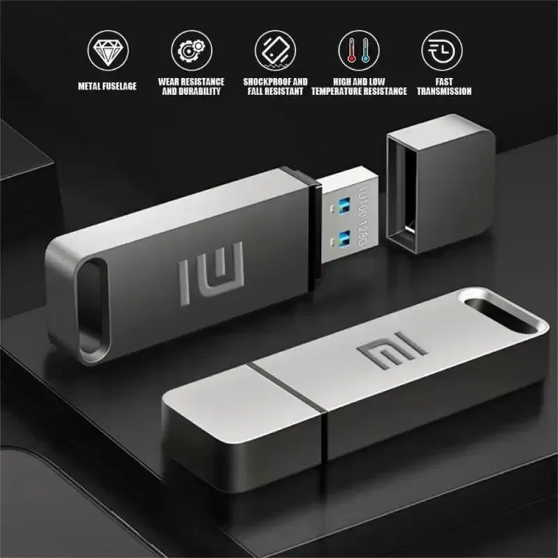 Xiaomi USB 16TB OTG Metal USB 3.1 Pen Drive Key 2TB 4TB Type C High Speed Pen Drive Mini Flash Drive Memory Stick Waterproof