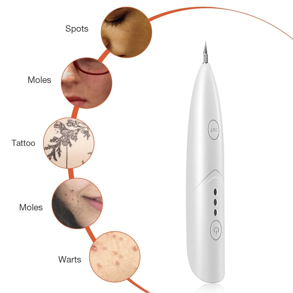 Sale Plasma Salon Pen Black Dots Vacuum Cleaner Laser Freckle Removal Machine Skin Mole Dark Spot Face Wart Tag Tattoo Remover