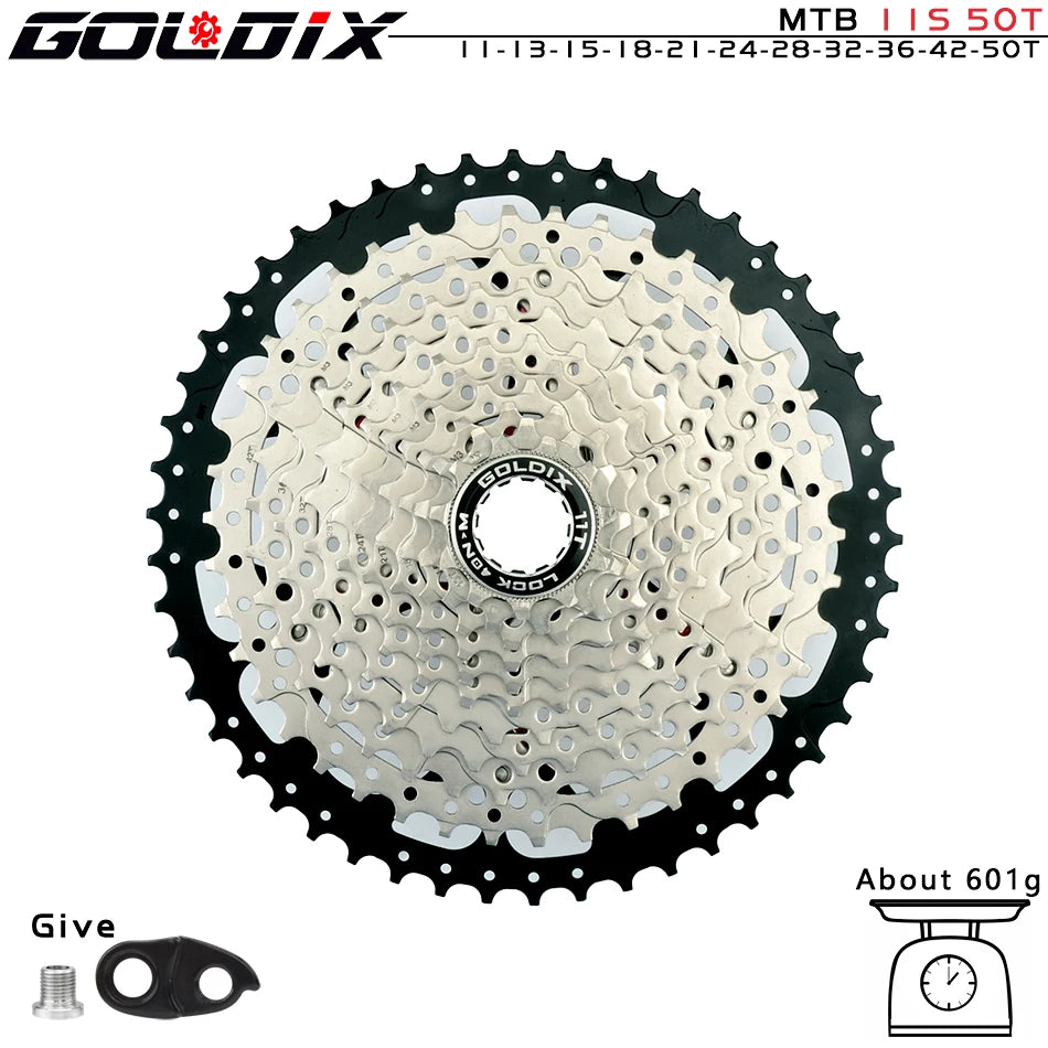 NEW MTB Cassette K7 8/9/10/11/12 Speed 36/40/42/46/50/52T SUNSHINE Bicycle Freewheel Bicycle Sprocket for Shimano/SRAM Bicycle Accessories Sports Supplies