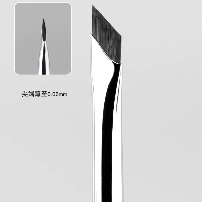 Karsyngirl 2/5Pc Upgrade Blade Eyeliner Brush Ultra Thin Fine Angle Flat Eyebrow Brush Under The Eyes Place Precise Detail Brush