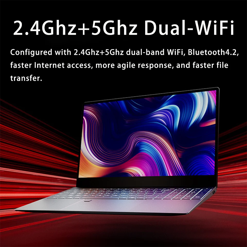 NOTEBOOK 15.6 inch Fingerprint Lock Laptop Windows 11 10 Pro 1920*1080 Portable Intel Celeron Laptop D4 16G RAM 128GB/256GB/512GB/1TB SSD HDMI Port Multi-Languages Computer Laptops Tablets Accessories Supplies Electronics Pr
