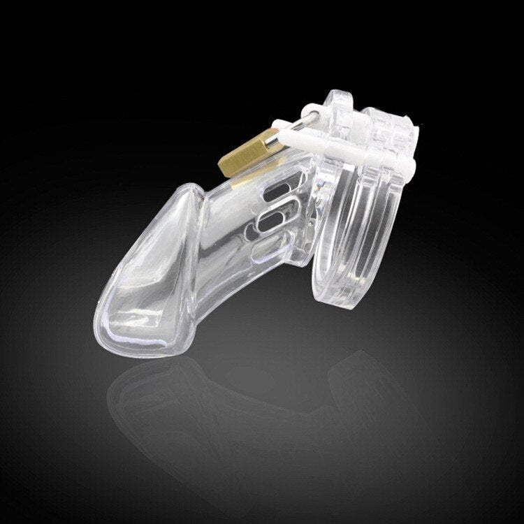 Male Chastity Cock Cages Sex Toys For Men Penis Belt Lock Five Penis Rings Cock Ring Penis Cage Gay Device Chastity Lock For Men