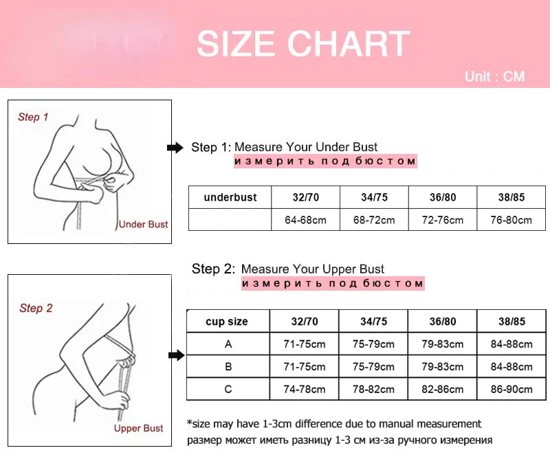 NEW Arrivals Black/White Color 12cm Extreme Push Up Strapless Bra for Small Chest Non-Slip Thick Padded Lingerie AA-A Cup Adhesive Bustier with Gathered Design