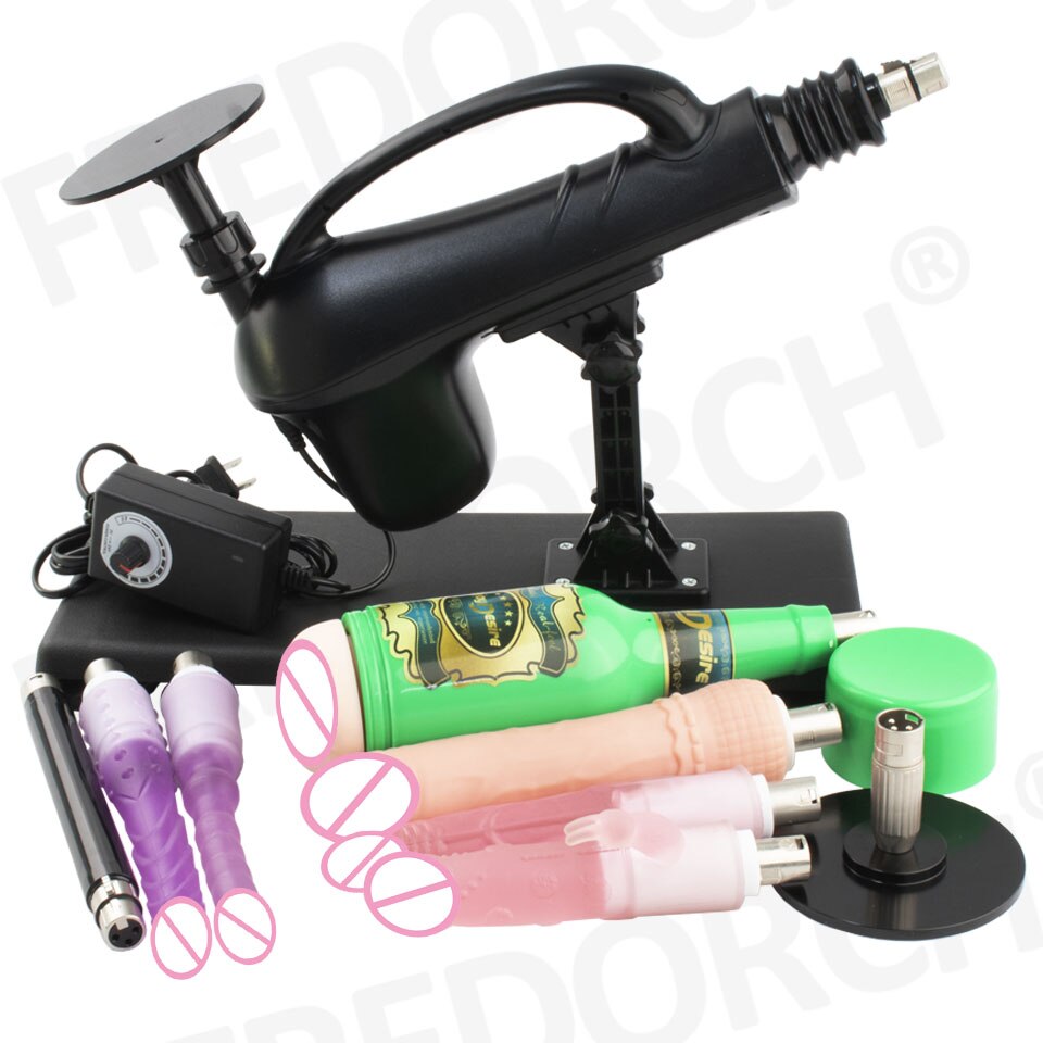 Fredorch New Automatic Sex Machine Sex Toys,Thrusting Machines for Men Women,Love Machine Device Gun with 3XLR dildo Attachments