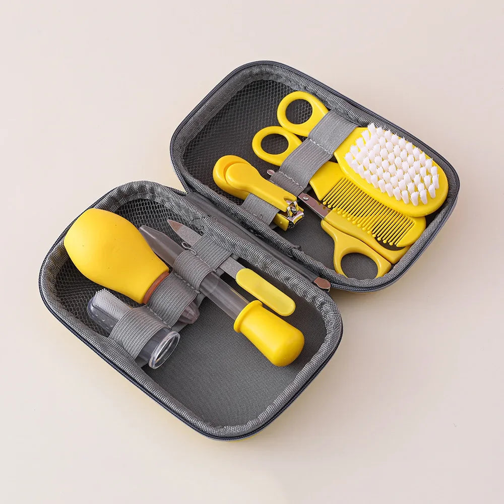 NEW 13PCS Set 0-6Yrs Newborn Daily Nail Care kit Nail Clipper Tool Health kit Thermometer Comb Care kit Babies Personal Care Supplies