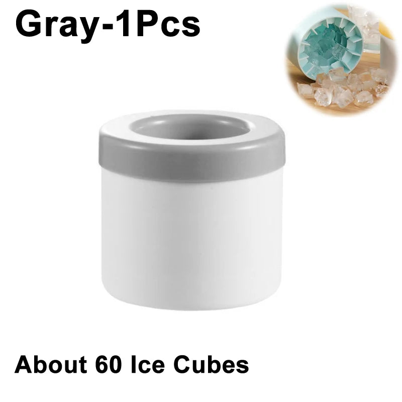 NEW Arrivals 4PCS Set 160 Grid Big Ice Tray Mold Giant Jumbo Large Food Grade Silicone Ice Cube Square Tray Mold DIY Ice Maker Ice Cube Tray for Cocktails