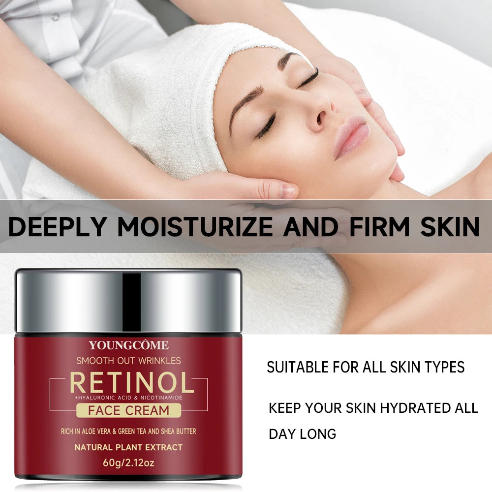 NEW Arrivals Korean Retinol Lifting Firming Cream Repairing Moisturizing Nourishing Cream Brightening Skin Facial Cream Anti-Aging Face Skin Care Products