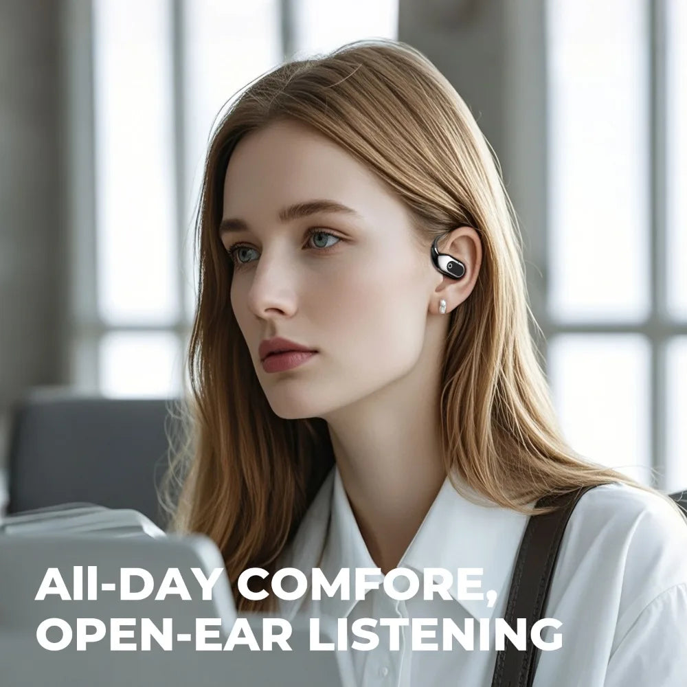 NEW Arrivals AI Translator Earphones 144 Languages Translation Headphones Wireless Bluetooth Headset for Business Office Travel Aboard Sport Earbuds