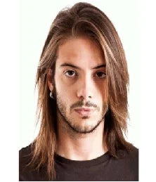 Hot Men Wigs Short Flaxen Gold Color Men Natural Looking Hair Wig