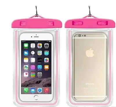 NEW Arrivals Blue/Pink/Black Color Waterproof Phone Case Swimming Water Proof Bag Universal Underwater Phone Protector Pouch PVC Cover for iPhone 14 Samsung Huawei