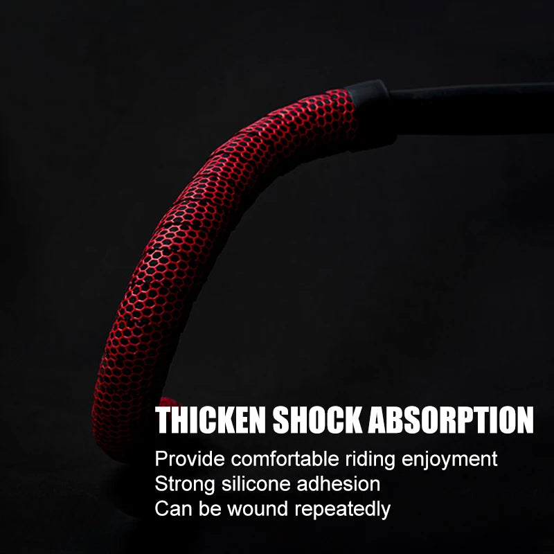 NEW Arrivals Road Cycling Handlebar Tape - Anti-Slip, Sweat-Absorbent, Honeycomb Patterned Cycling Essential Film Bicycle Parts Accessories Sports Supplies
