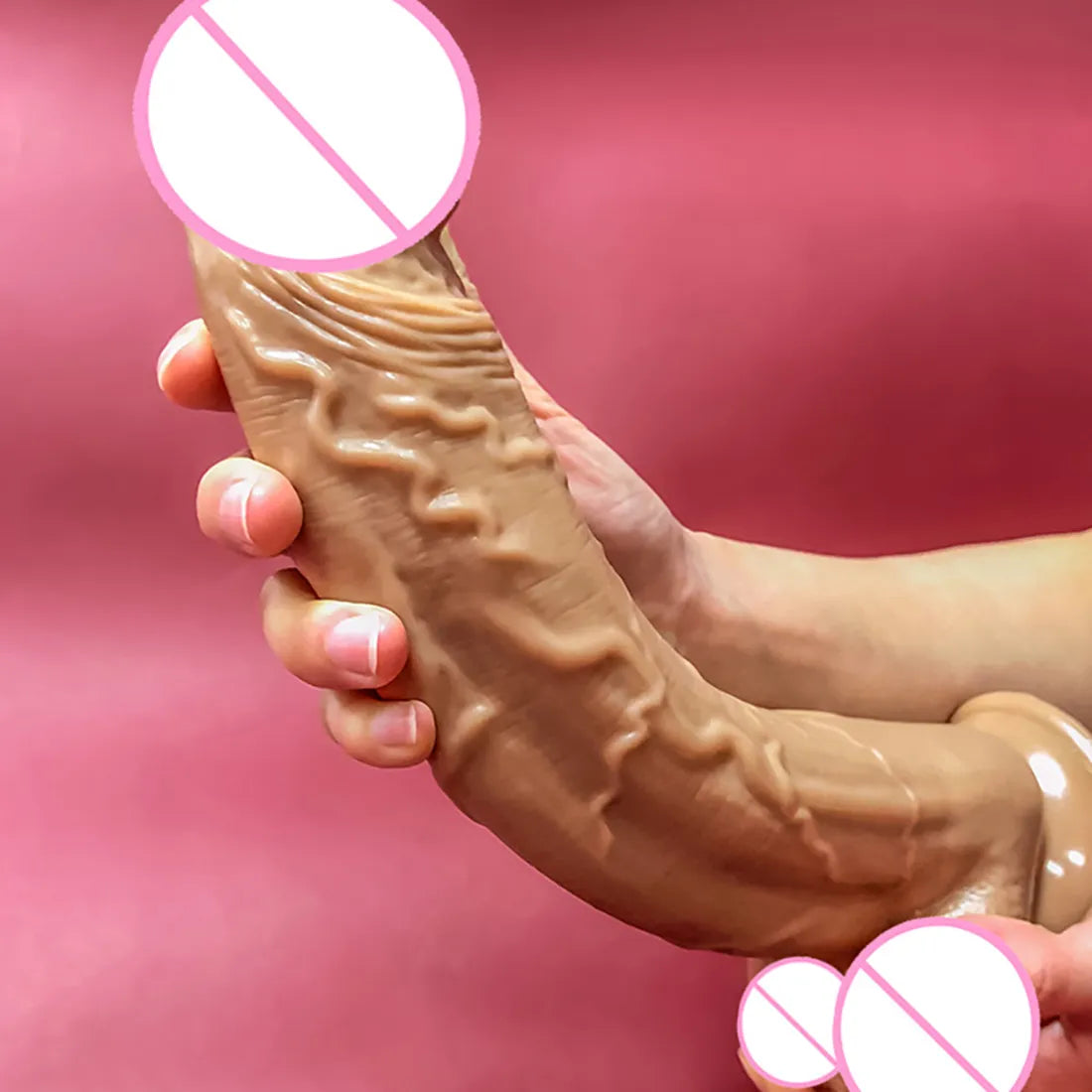 Realistic Dildo Soft Suction Cup Big Huge Penis Dick for Adult Sex Toys for Women Female Masturbator Sex Products Anal Plug 18+