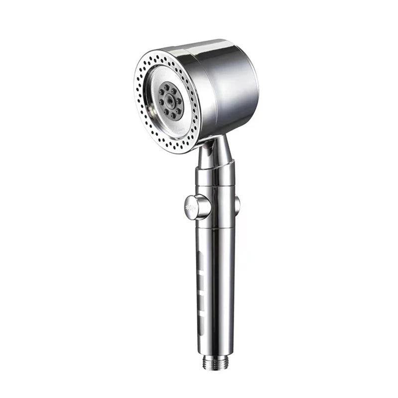 NEW Arrivals 5 Modes Full Set Handheld Powerful Shower Head New High Pressure Water Saving Filter Shower Head With One Button Stop Water Saving High Pressure Home Bathroom Accessories