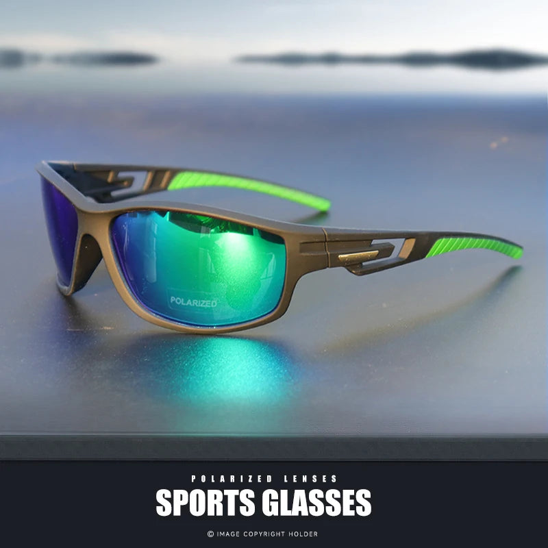 NEW Arrivals 3PCS Set Polarized Sports Sunglasses for Women Men - Matte Frame, HD Lens for Hiking Fishing Racing & Casual Wear Outdoor Cycling Eyewear