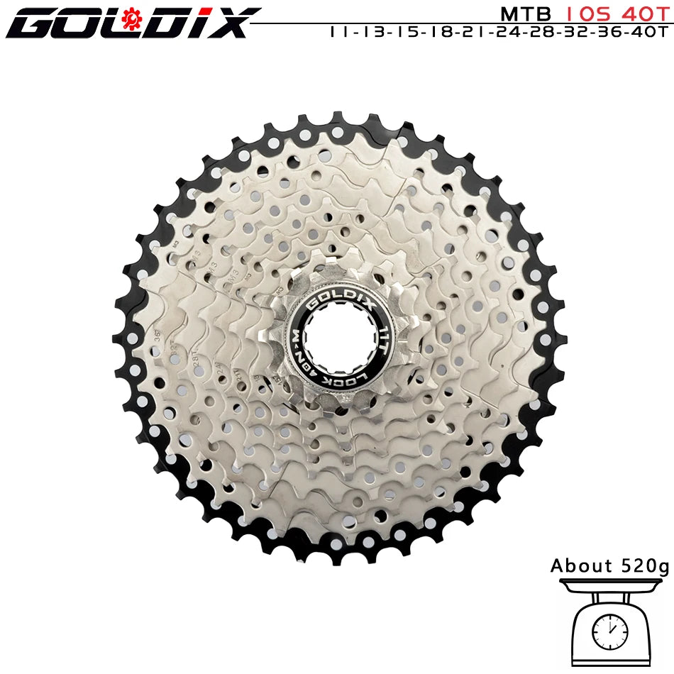 NEW MTB Cassette K7 8/9/10/11/12 Speed 36/40/42/46/50/52T SUNSHINE Bicycle Freewheel Bicycle Sprocket for Shimano/SRAM Bicycle Accessories Sports Supplies