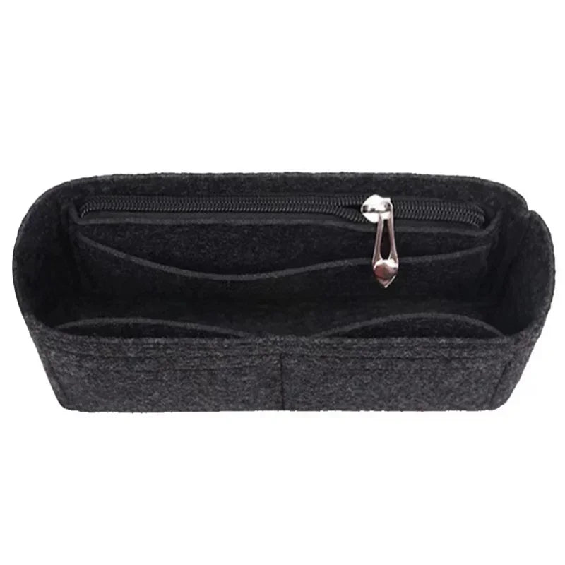 NEW Bag Organizer for Longchamp Small Tote Bag Timid Bags Storage & Finishing Inner Liner Handbags Insert Organizer Fit Mini Size Ladies Cosmetic Accessories
