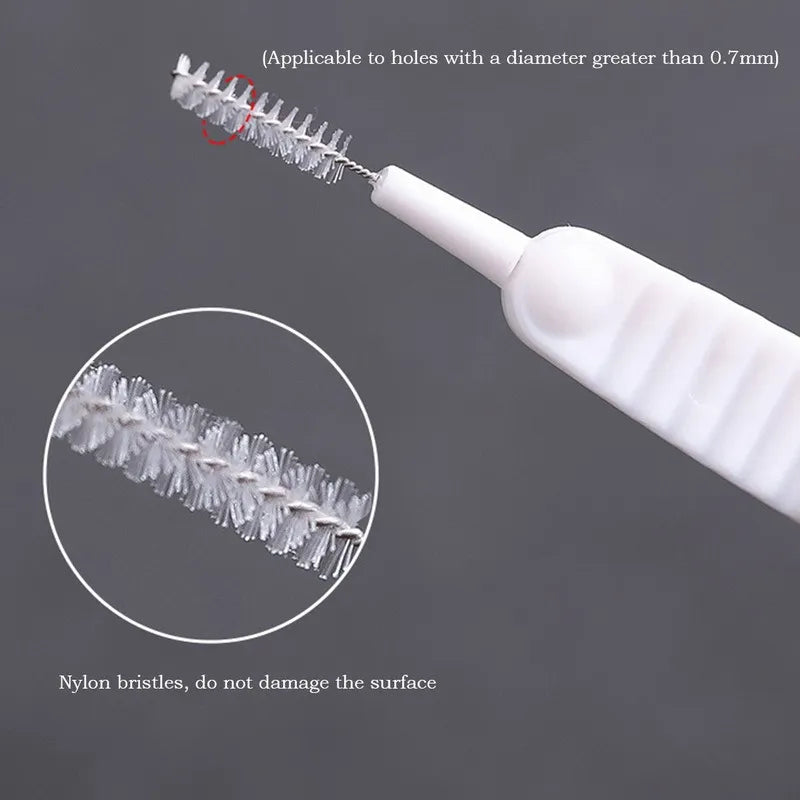 New 20pcs/set Shower Head Cleaning Brush Washing Anti-clogging Small Brush Pore Gap Cleaning Brush For Kitchen Toilet Phone Hole