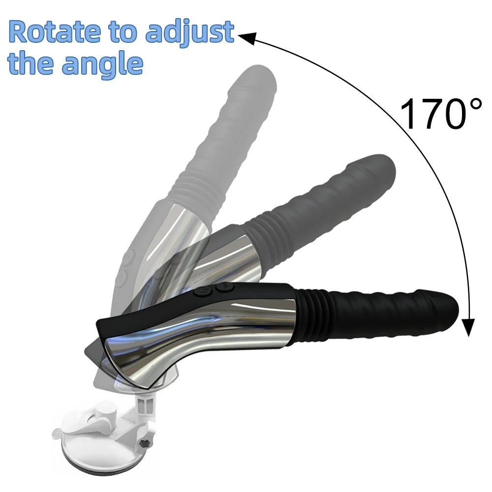 Sex Machine Telescopic Dildo Vibrator For Women Automatic Up Down Thrusting Retractable G spot Stimulator Female Masturbation