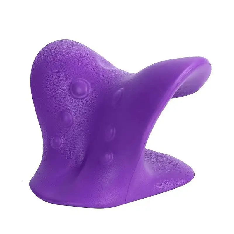 Neck Stretcher Shoulder Massage Cervical Spine Stretch Gravity Muscle Relaxation Traction Pillow Relieve Pain Spine Correction