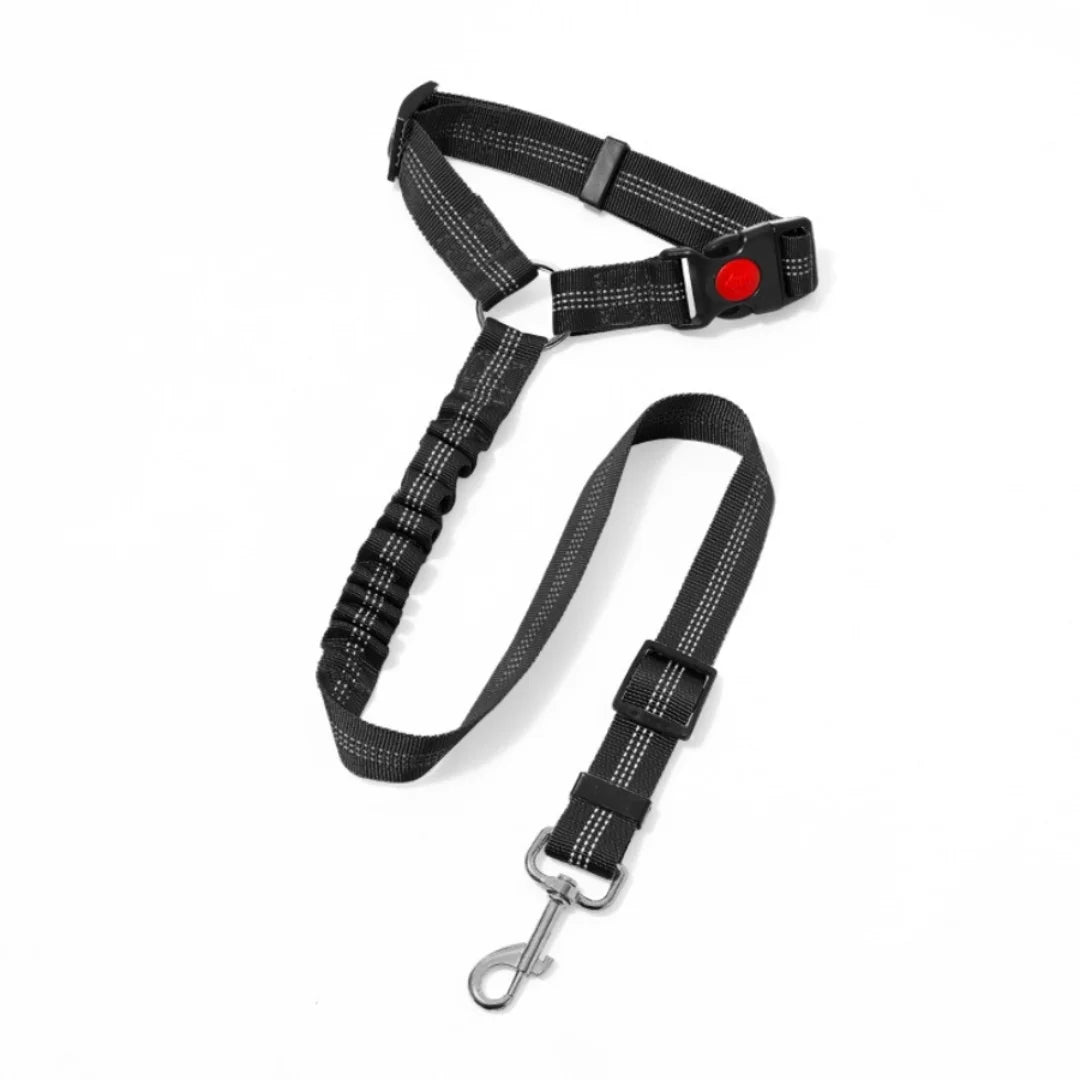NEW Arrivals 8 Colors Pet Products Car Seat Belt Dog Leash with Buffer Elastic Reflective Safety Rope Leash Dog Security Rope Pets Supplies