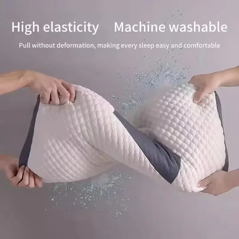 NEW Arrivals Pillow Help Sleep And Protect The Neck Cervical Orthopedic Household Soybean Fiber Massage SPA Pillow For Sleeping