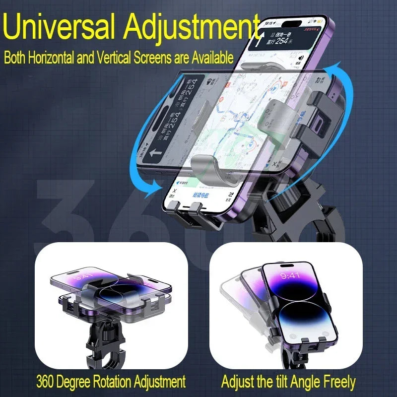 NEW Arrivals Blue/Pink/Black Color Bicycle Motorcycle Mobile Phone Holder with Umbrella for Electric Vehicle Scooter Cycling Mountain Phone Stand Handlebar Mount Bikes Accessories