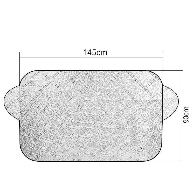 NEW Arrivals 3 Sizes Magnetic Car Snow Ice Protector Window Windshield Sun Shade Front Rear Windshield Block Cover Visor Auto Exterior Accessories