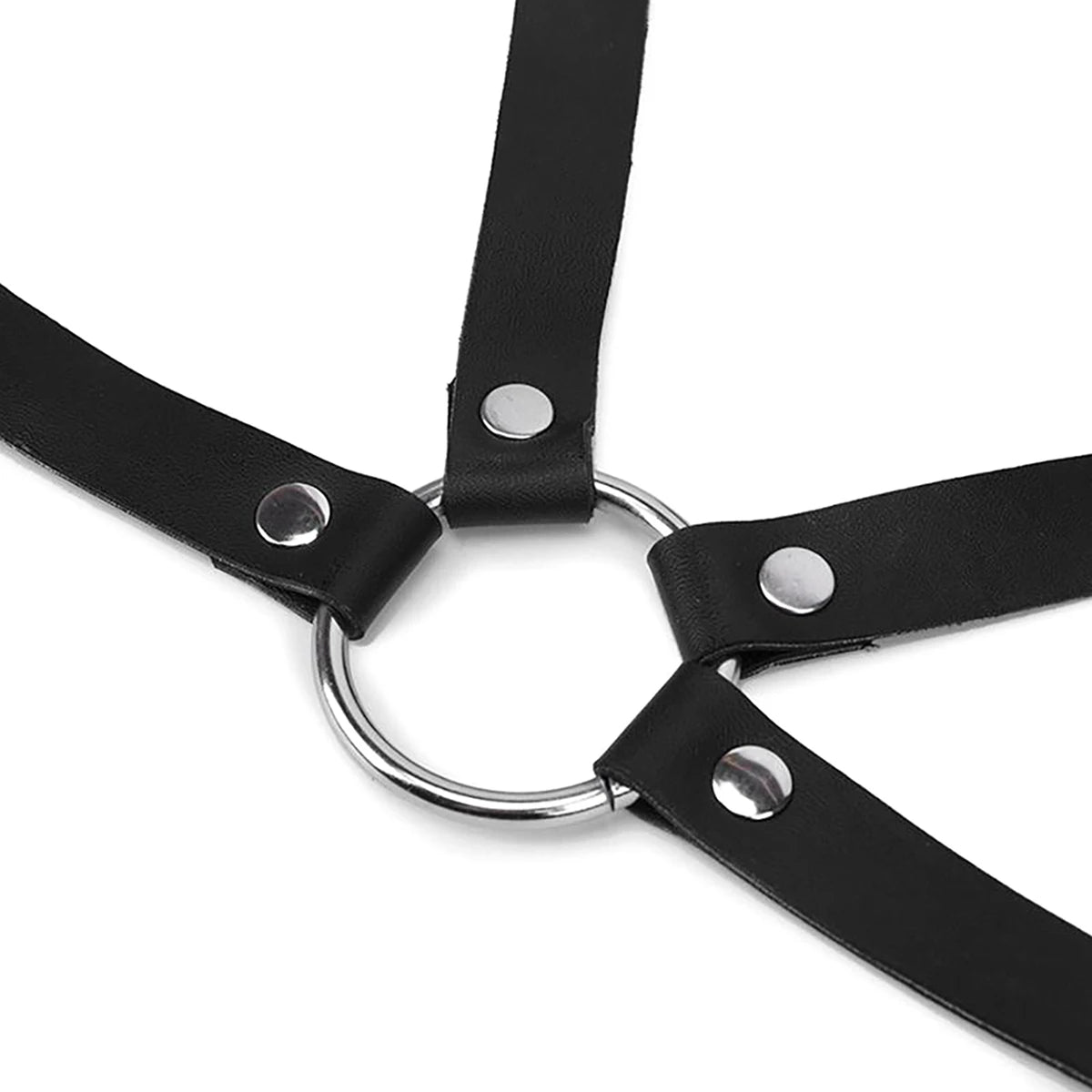 Women Fashion Leather Waist Belt Adjustable Chest Harness Decorative Harness Straps Corset belt Gothic Clothing Accessories