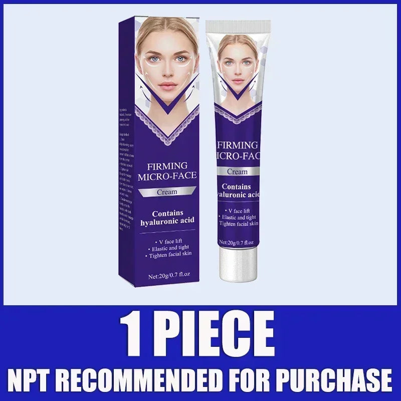Korean Effective V-Shape Face Lifting Facial Cream Lift Up V Double Chin Cheek Firming Anti Wrinkle Beauty Skin Care