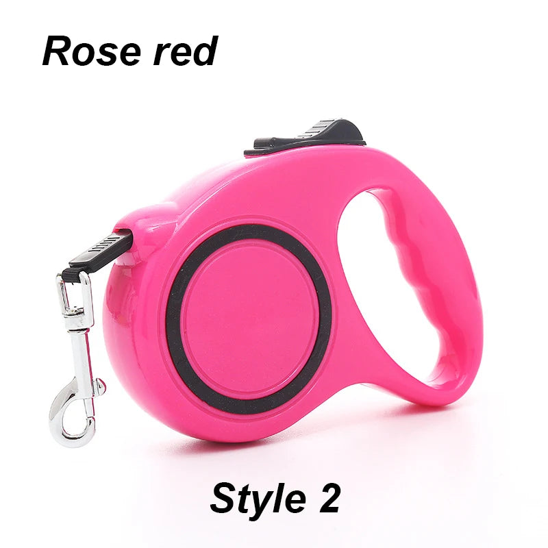 NEW Arrivals 3M/5M Retractable Dog Leash Automatic Retractable Durable Lead Puppy Outdoor Travel Walking Traction Rope Pet Supplies