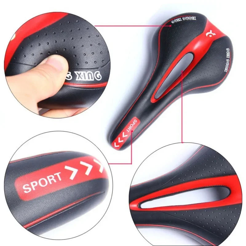 NEW Arrivals 12 Colors Hollow Out Bicycle Saddle Mountain Bike Seat Folding Bike Accessories Sport And Entertainment Cycling Seat