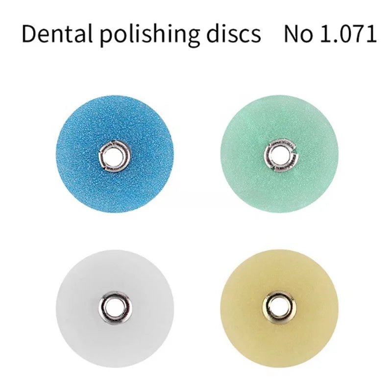 40pcs Or 80pcs/Box Dental Composite Polishing Disc Gross Reduction Contouring Mandrel Stripes Set