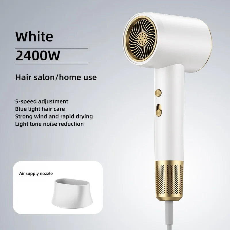 NEW Arrivals The Latest High-Speed Japanese Hair Dryer, High-Power Blue Light ION Home Hair Salon Hair Dryer, Household Appliance UK.EU. Plug-In Hair Care Accessories