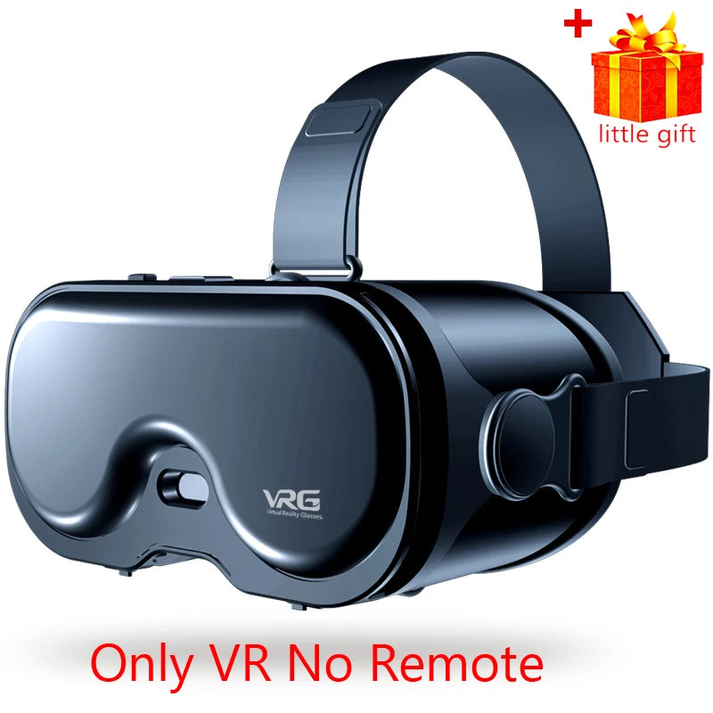 Top 1 Virtual Reality Glasses 3D Headset Virtual Reality Devices Helmet Viar Lenses Goggle Eyewear Smartphone Cell Phone Smart Game Controller Set + Mysterious Gift VR Google